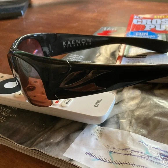 Kaenon Hard kore c12 polarized Black Sunglasses - Picture 1 of 6